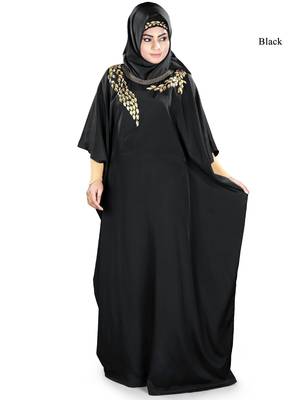 MyBatua Aarifah Black Kaftan 1