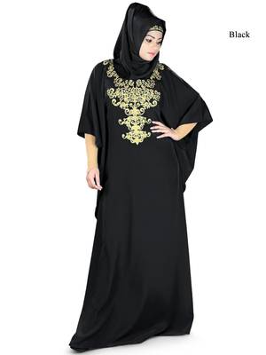 MyBatua Ayana Black Kaftan 1