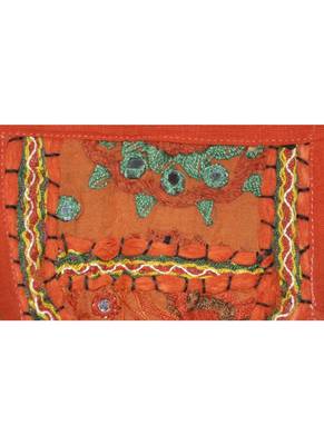 Lalhaveli Designer Patchwork Mirror Work Cotton Door Hanging 42 By 16 Inches ... 3