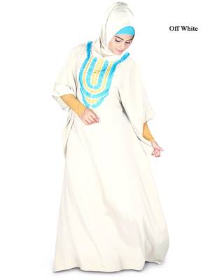 MyBatua Aleena Off White Kaftan 1