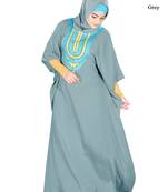 MyBatua Aleena Grey Kaftan