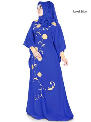 MyBatua Aiza Royal Blue Kaftan 1