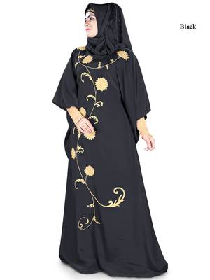 MyBatua Aiza Black Kaftan 1