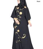 MyBatua Aiza Black Kaftan