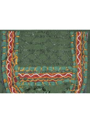 Handmade Decorative Patchwork Designer Embroidered Door Hanging 42 X 16 Inches 3
