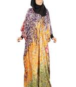 MyBatua Farhanah Multicolor Batik Print Kaftan