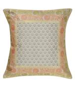 Lal Haveli Square Shape Silk Cushion Cover Housewarming Gift/Party Decorations/Home Decor 16 x 16 inch