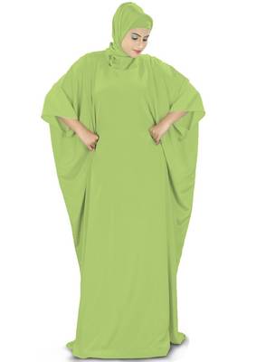 MyBatua Rua Parrot Green Kaftan 1