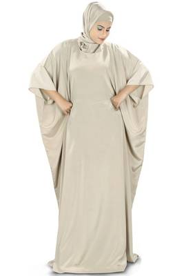 MyBatua Rua Warm Grey Kaftan 1