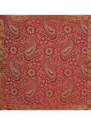 Lal Haveli Room Decorative Throw Pillow Silk Cushon Cover 16 x 16 inch 2