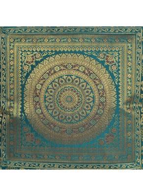 Lal Haveli Decorative Designer Single Silk Cushion Cover 16 x 16 inch 2