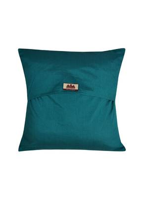 Lal Haveli Decorative Designer Single Silk Cushion Cover 16 x 16 inch 3