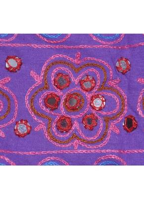 Elegant Mirror Work Design Rajasthani Handmade Art Embroidery Work Door Hangi... 2