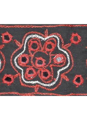 Indian Handmade Elephant Embroidery Work Design Cotton Door Toran Hanging 55 ... 2