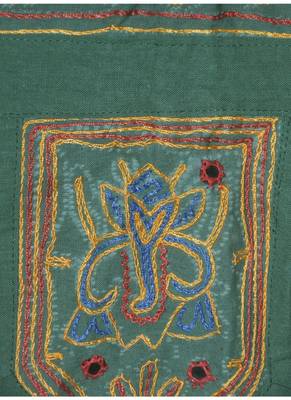 Handcrafted Elegant Mirror Work Design Handmade Embroidery Cotton Door Hangin... 3