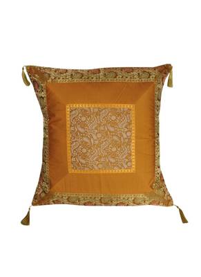 Lal Haveli Designer Silk Cushion Cover Sofa Decor/Home Decor 24 x 24 inch 1