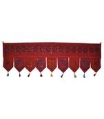 Jaipuri Handmade Elephant Embroidery Work Desgin Traditional Cotton Door Hang...