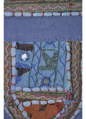 Rajasthani Handmade Patchwork Tapestry Decorative Cotton Door Toran 100 x 43 Cm 3