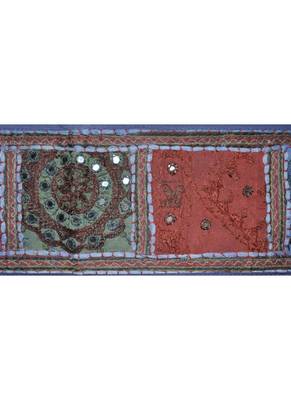 Handmade Embroidered Tapestry Decorative Patchwork Design Door Hanging 100 x ... 2