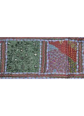 Lalhaveli Decorative Patchwork Valance Designer Door Hanging Cotton Tapestrie... 2