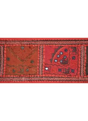 Designer Door Valance Embroidered Patchwork Cotton Toran Door Hanging Tapestr... 2