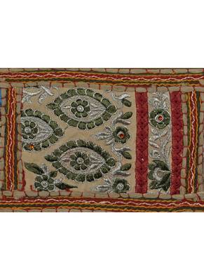 Decorative Entance Handmade Embroidery Work Design Cotton Toran Hanging 39 X ... 2