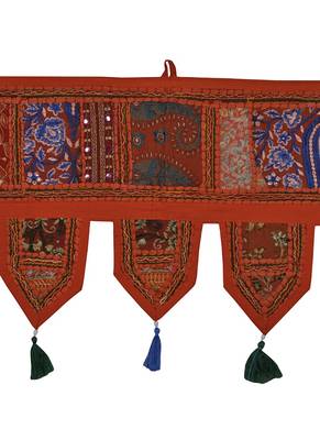 Cotton Door Toran Tapestry 39 X 16 Inches 3