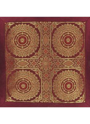 Lal Haveli Home Decorative Handmade Designer Silk Cushion Cover 18 x 18 Inch 2