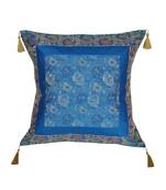 Lal Haveli Home Decorative Handmade Elegant Design Silk Cushion Cover 18 x 18 Inch