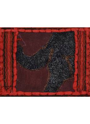 Lalhaveli Decorative Embroidery Work Patchwork Design Door Valance 39 X 16 In... 2