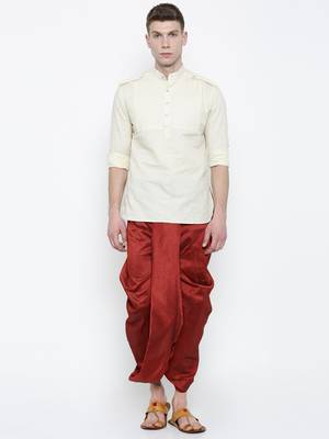 Plain Dhotis 4