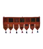 Jaipuri Handmade Patchwork Cotton Door Hanging Tapestry 39 X 16 Inches