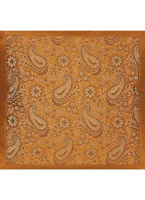 Lal Haveli Handmade Decorative Paisley Square Silk Cushion Cover 18 x 18 Inch 2