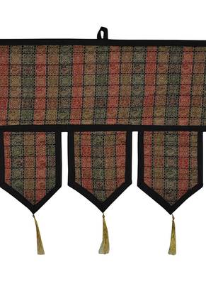 Silk Door Hanging 39 X 16 Inches 3