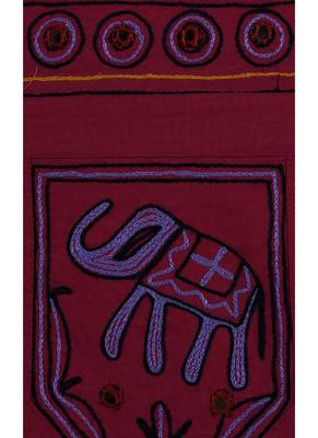 Rajasthani Handmade Decorative Embroidery Work Design Door Hanging Tapestries... 3