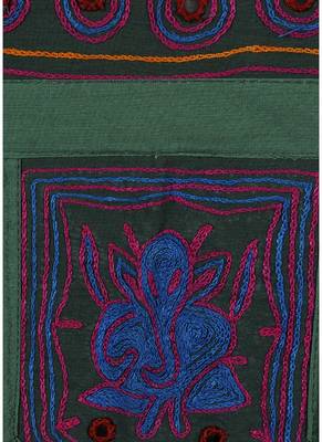 Traditional Embroidery Design Cotton Indian Toran 56 X 18 Inches 3