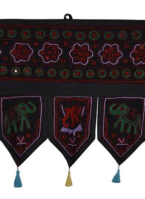 Handmade Cotton Door Hanging 56 X 18 Inches 2