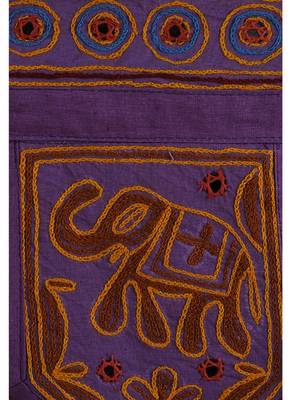 Home Decorative Embroidery Cotton Door Hanging Toran 42 X 18 Inches 3