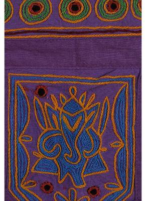 Lalhaveli Handmade Embroidery Work Design Cotton Door Hanging Toran 42 X 18 I... 3