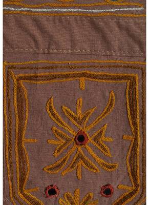 Ethnic Mirror Work & Mirror Embroidery Design Cotton Toran Tapestry 42 X 18 I... 3