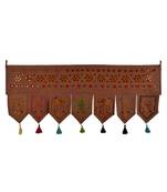 Handmade Embroidered & Mirror Work Design Door Toran 42 X 18 Inches