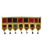 Lal Haveli Embroidered Patchwork Designer Door Toran Hanging 39 X 16 inches