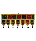 Lal Haveli Handmade Embroidery Patchwork Design Home D?cor Door Toran 39 X 16 inches
