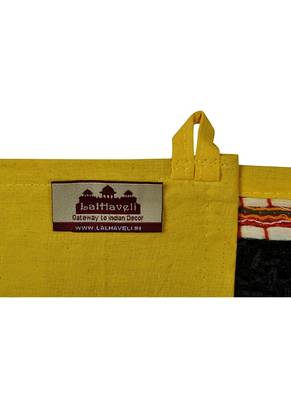 Lal Haveli Handmade Embroidered Cotton Door Valance 39 X 16 inches 4