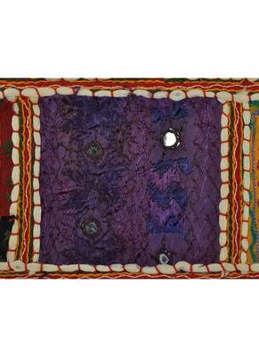Lal Haveli Decorative Patchwork & Embroidery Design Cotton Door Hanging 39 X 16 inches 3