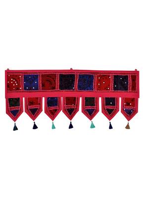 Lal Haveli Designer Cotton Door Hanging Toran 39 X 16 inches 1