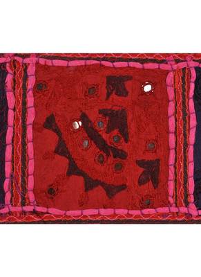 Lal Haveli Decorative Handmade Embroidery Design Cotton Door Hanging Toran 39 X 16 inches 3