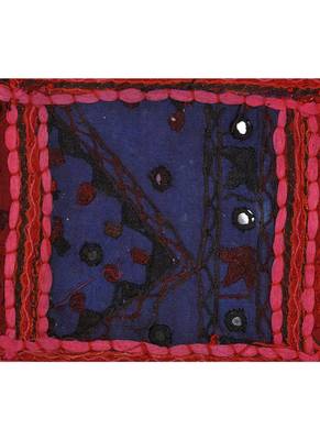 Lal Haveli Embroidery Patchwork Cotton Door Hanging 39 X 16 inches 3
