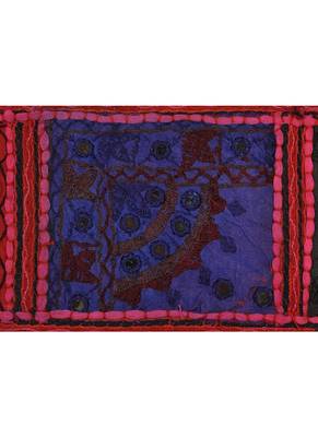 Lal Haveli Designer Patchwork Embroidery Cotton Door Hanging Toran 39 X 16 inches 3