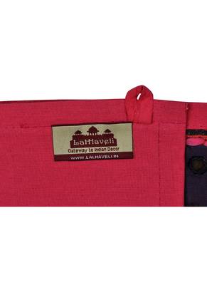 Lal Haveli Designer Patchwork Embroidery Cotton Door Hanging Toran 39 X 16 inches 4